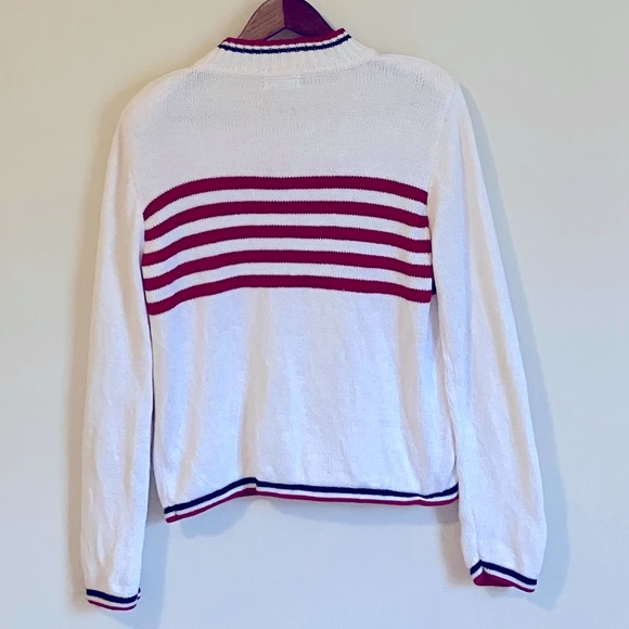 USA Flag Christopher & Banks Sweater - Picture 2 of 4